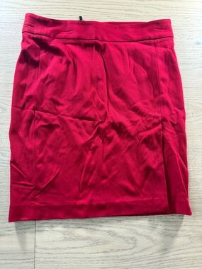 Cache Red Pencil Skirt